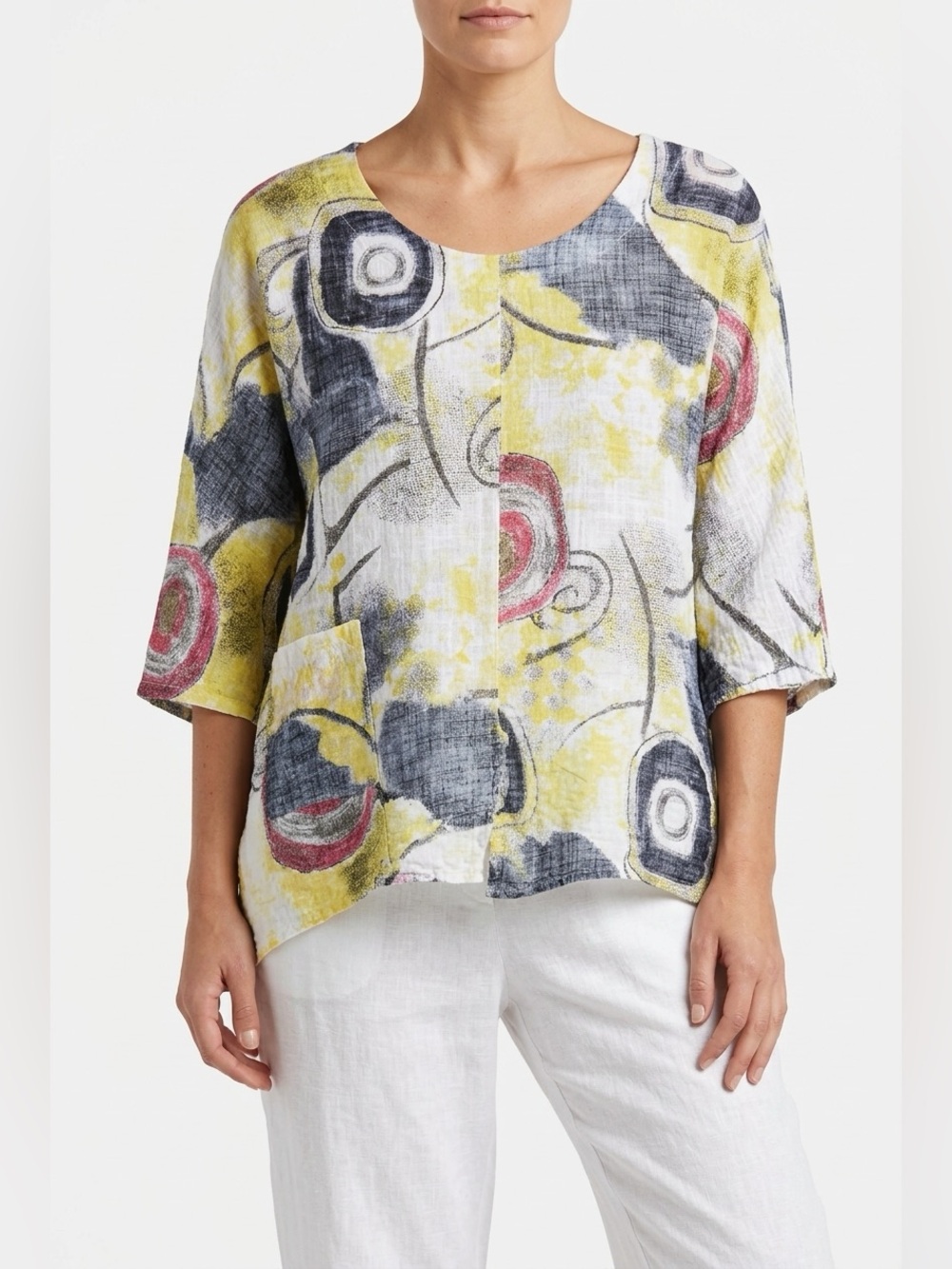 Froccella linen cotton blouse
